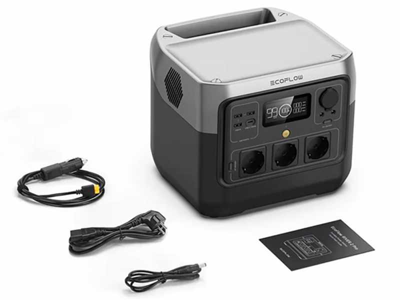 EcoFlow River 2 MAX - Portable PowerStation Battery - 500W - 512Wh/25.6V
