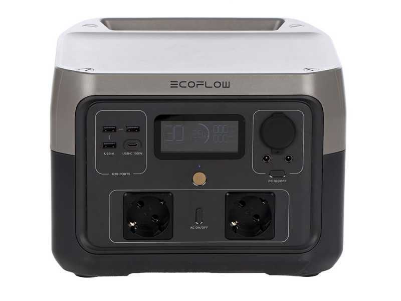 EcoFlow River 2 MAX - Portable PowerStation Battery - 500W - 512Wh/25.6V