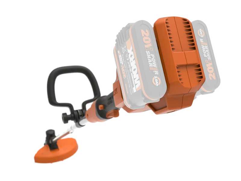 Worx WG183E.9 - Battery-powered Brush Cutter - 40V - WITHOUT BATTERY AND CHARGER