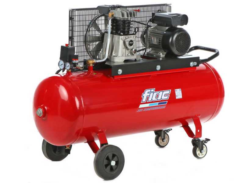 Fiac AB 150/348 - Belt driven air compressor - Motor 3 HP - 150 l