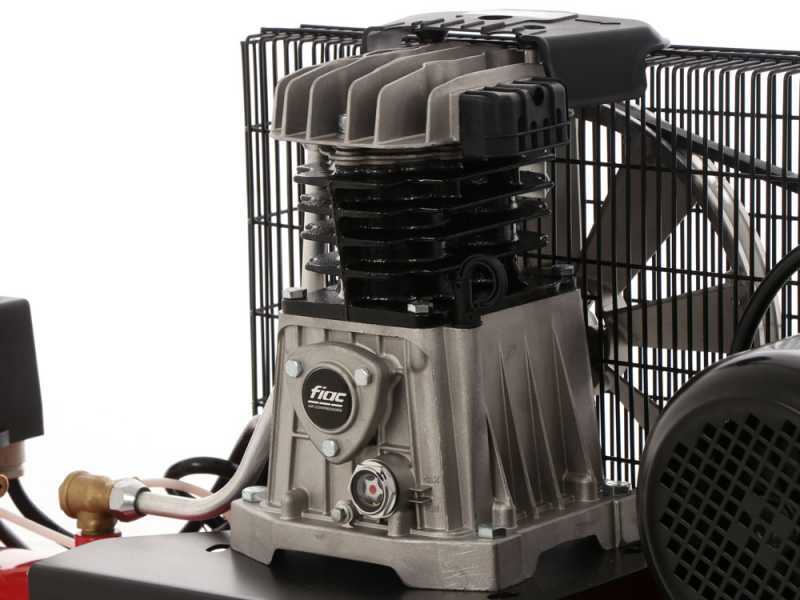 Fiac AB 150/348 - Belt driven air compressor - Motor 3 HP - 150 l