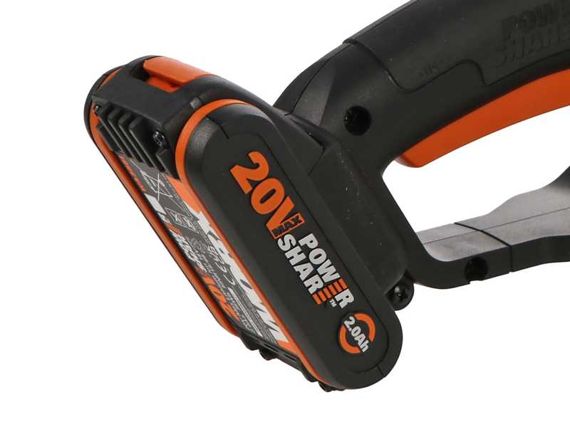 Worx WG264E.9 - Battery-powered Hedge Trimmer - 20V - WITHOUT BATTERY AND BATTERY CHARGER