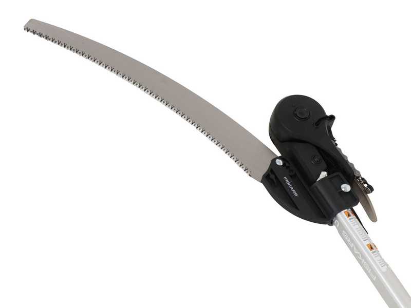 Fiskars UP86 - Professional Telescopic Pruning Shear - 240/400 cm shaft + 45 cm saw - &Oslash; 32mm