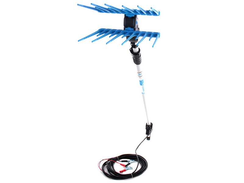 Campagnola Elektra - Aluminium Pole - 210 - 280 cm - Electric Battery-powered Olive Harvester