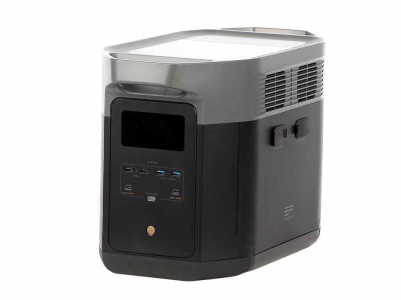 ecoflow 7200w battery generator EcoFlow DELTA Pro With Extra Battery 7200Wh 3600W Solar Generator + 200W  Portable Monocrystalline Solar Panels Kit