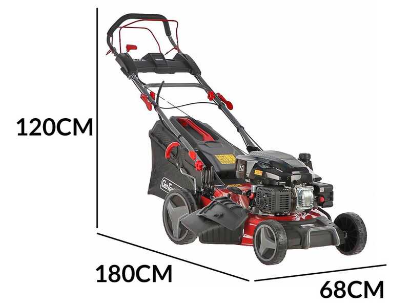 Geotech PRO S51-200 BMSGW ES - Trailed 4in1 lawnmower - Electric start
