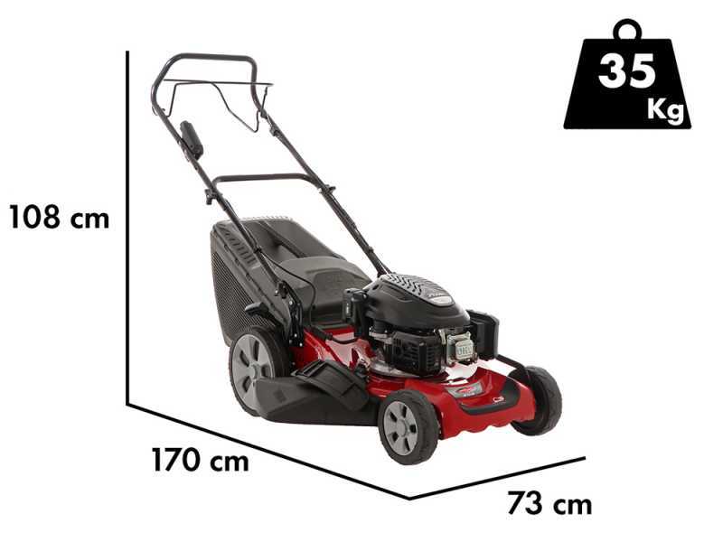 Castelgarden XC 53 SE - Trailed petrol mower - 4 in 1 - 166 cc engine