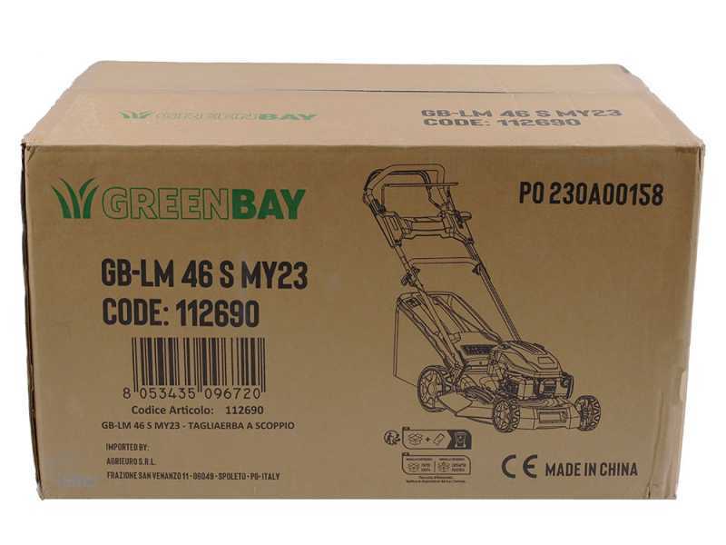 GreenBay GB-LM 46 S - Trailed mower - 4-in-1 - 170cc petrol engine