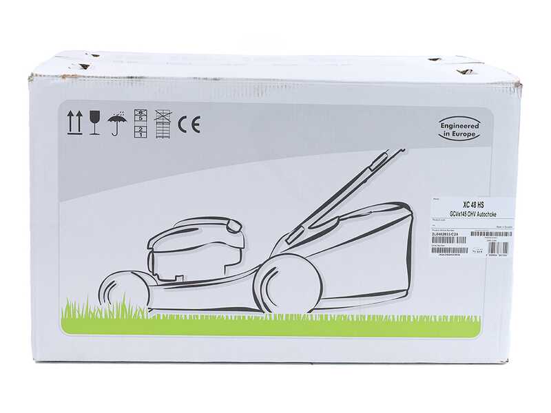 Castelgarden XC 48 HS - Trailed petrol mower - 4 in 1 - Honda GCVx 145 engine