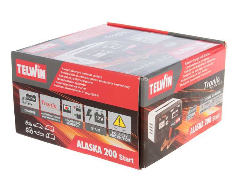 Telwin Alaska 210 Start - Battery Charger, Starter and Maintainer - Lead Acid Batteries 12/24V