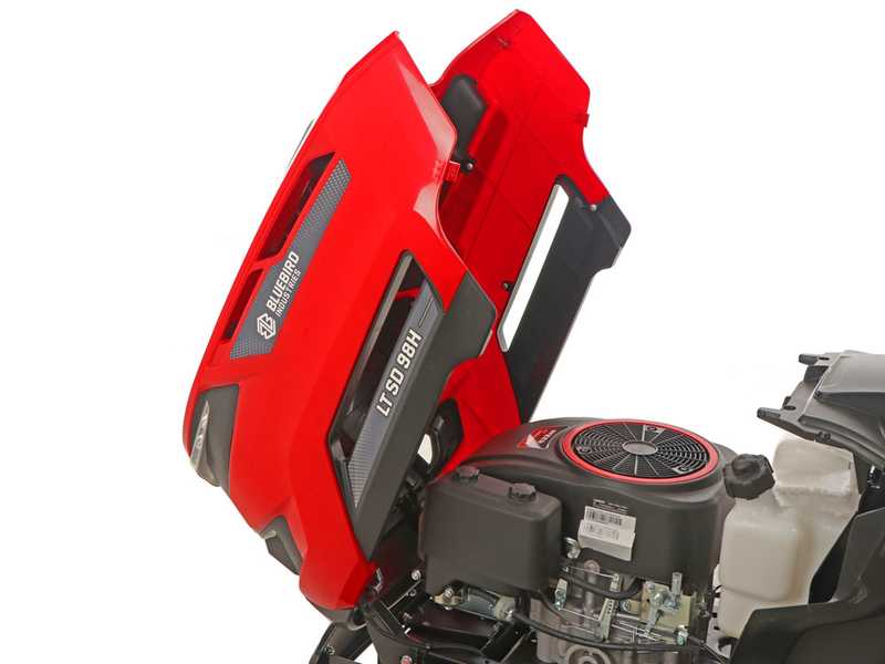 Blue Bird LT SD 108H - Riding-on Mower with Hydrostatic Gearbox - Side Discharge