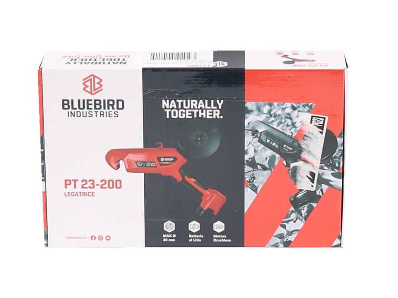 BLUE BIRD PT23-200 - Battery-operated Electric Vineyard Tying Machine - 2 x 14.4V 2.5Ah