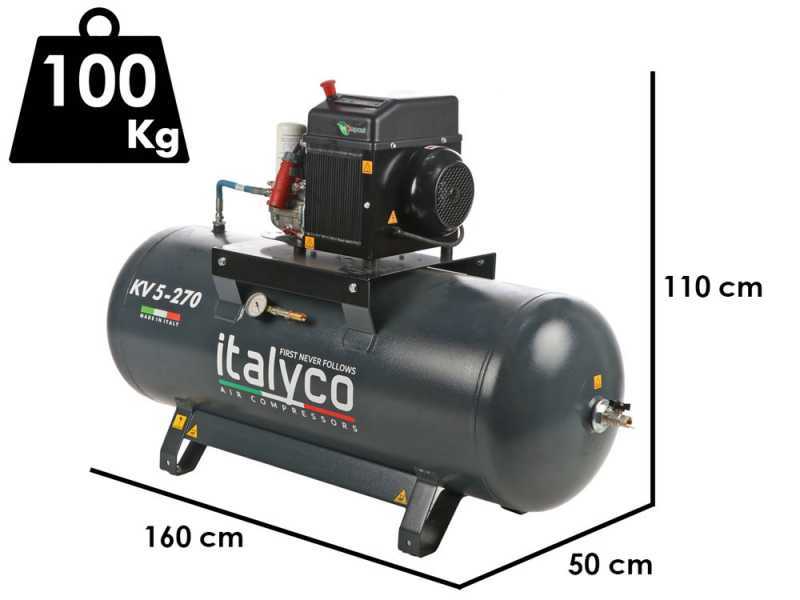 Italyco KV 5/270 - Rotary Screw Compressor - Max. pressure 10 bar