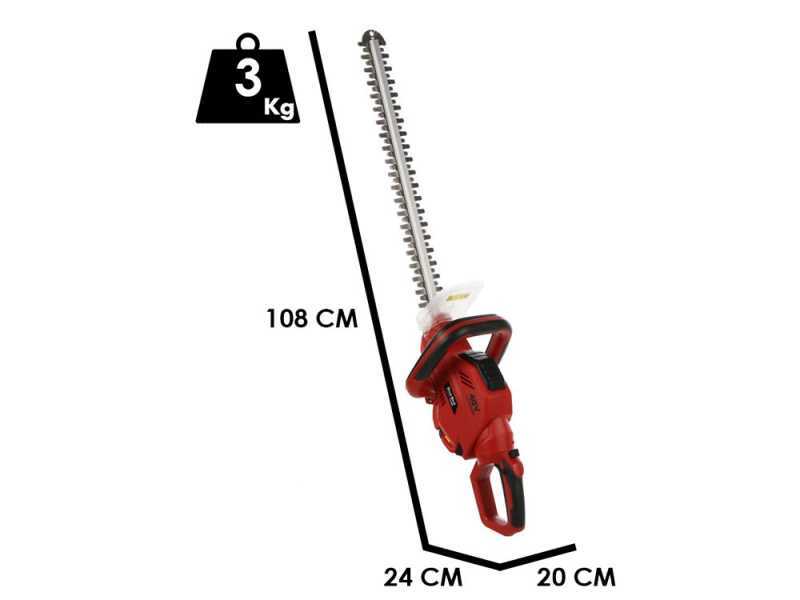 Blue Bird HTB 40 - Battery-powered Electric Hedge Trimmer - 54cm Bar - 40V - 2.5Ah