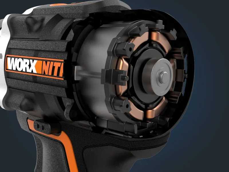Worx Nitro WX352 - Battery-powered Impact Drill/Screwdriver - 20V/2Ah
