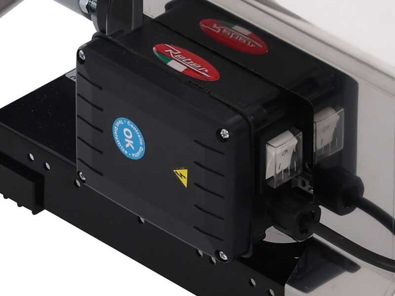 Reber 9030N - Electric Grater - N.3 - 400 W Heavy-Duty Induction Electric Motor