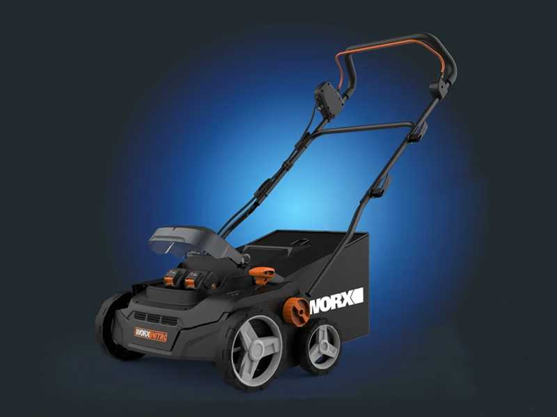 Worx Nitro WG855E.9 - 40V Battery-powered Scarifier - WITHOUT BATTERY AND BATTERY CHARGER