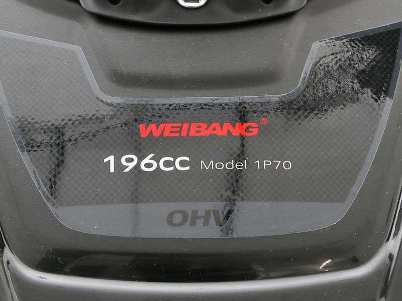 Weibang 196cc model 1p70 best sale