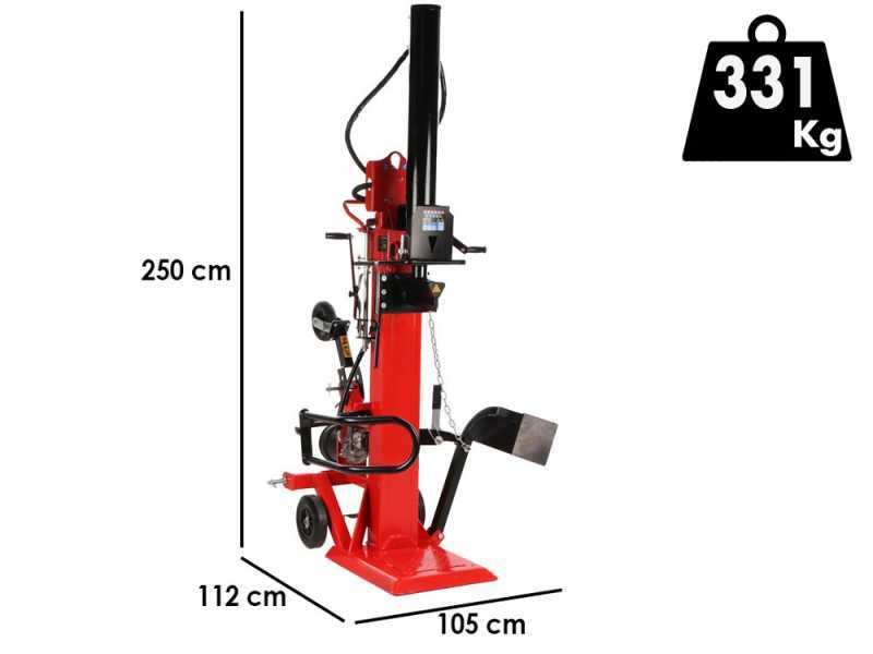 Blue Bird LS PTO 30000 - Tractor-mounted Log Splitter - Vertical