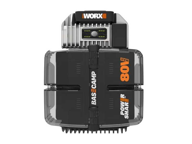 Worx Nitro WG572E - Battery-powered Backpack Blower - 4x20V/4Ah