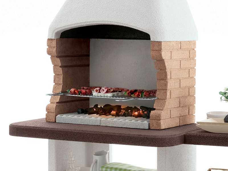 Palazzetti Jesolo 2 - Wood and Charcoal Masonry Barbecue
