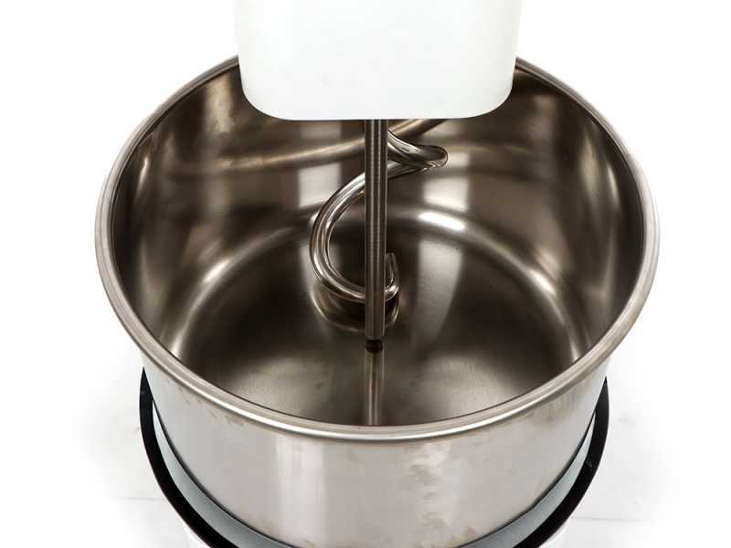 Mixer 5000 T-2G Deluxe - Tilting spiral mixer - Capacity 40Kg - 3-phase 2 speeds