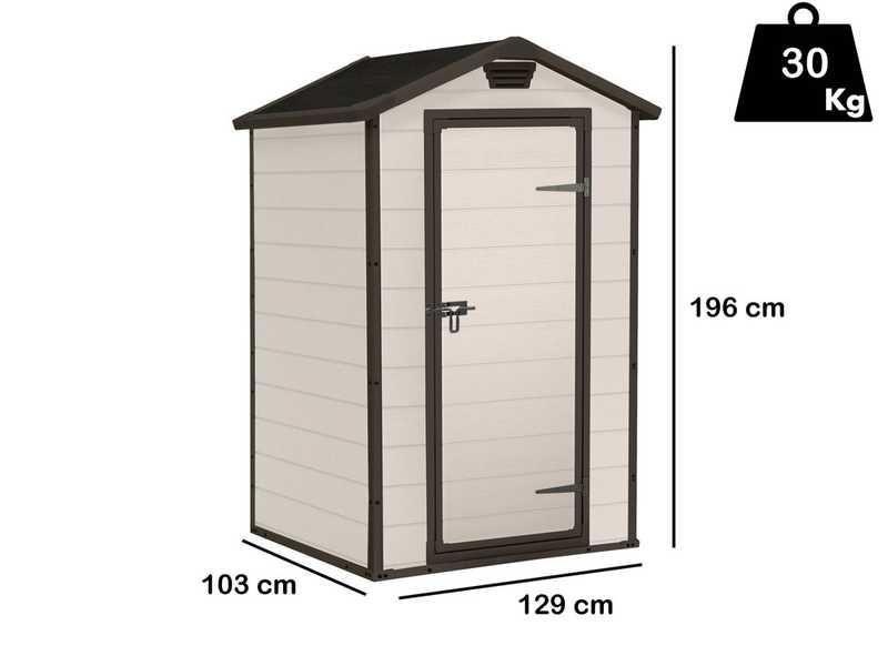 Keter Manor beige - Garden Tool Shed