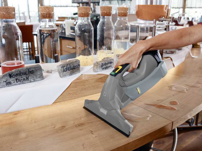 Karcher WVP 10 - Battery-powered Vacuum Cleaner - Drip Cleaner, Window Cleaner - 3.7V - 2.1 Ah