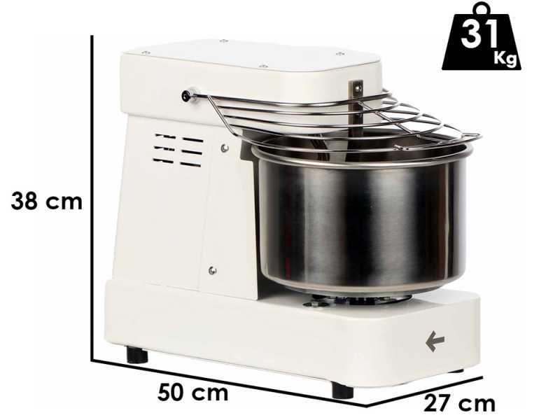 Prismafood Rebecca - Spiral Mixer - 5 kg Capacity