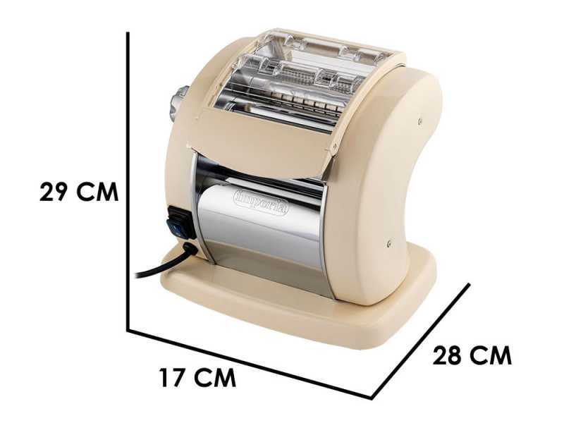 Imperia PastaPresto Classica Cream - Electric Stainless Steel Pasta Maker