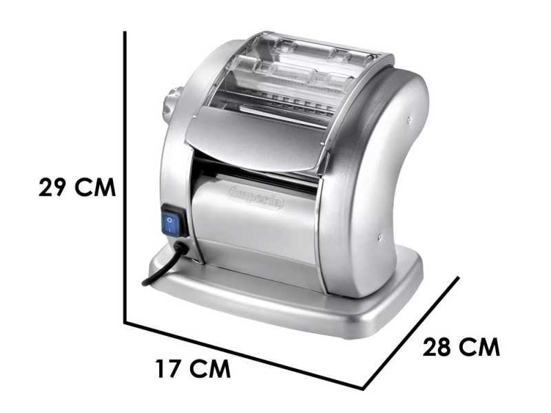 Imperia PastaPresto Gourmet Silver Grey - Electric Stainless Steel Pasta Maker