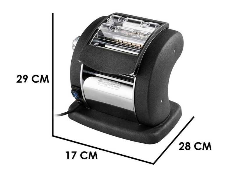 Imperia PastaPresto Gourmet Anthracite Grey - Electric Stainless Steel Pasta Maker