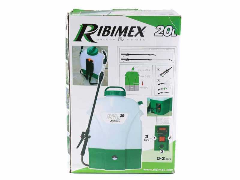 Ribimex PILA 20 - Battery-powered Backpack Sprayer Pump - 20 Litres - 12V - 8Ah