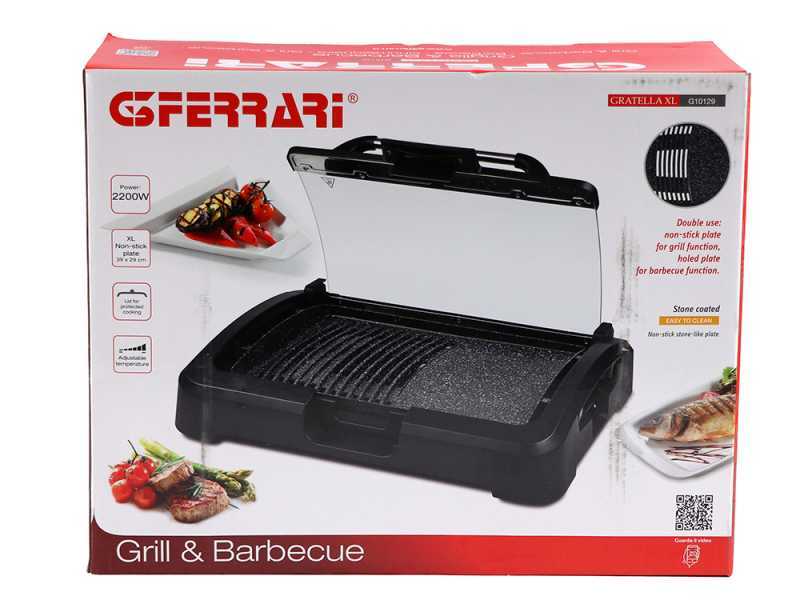 G3 Ferrari Gratella XL - Portable Electric Barbecue and Grill
