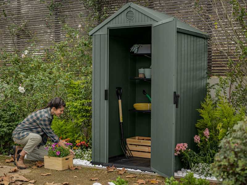 Keter Darwin Green - Tool Shed - 123.8x117x205.1 cm