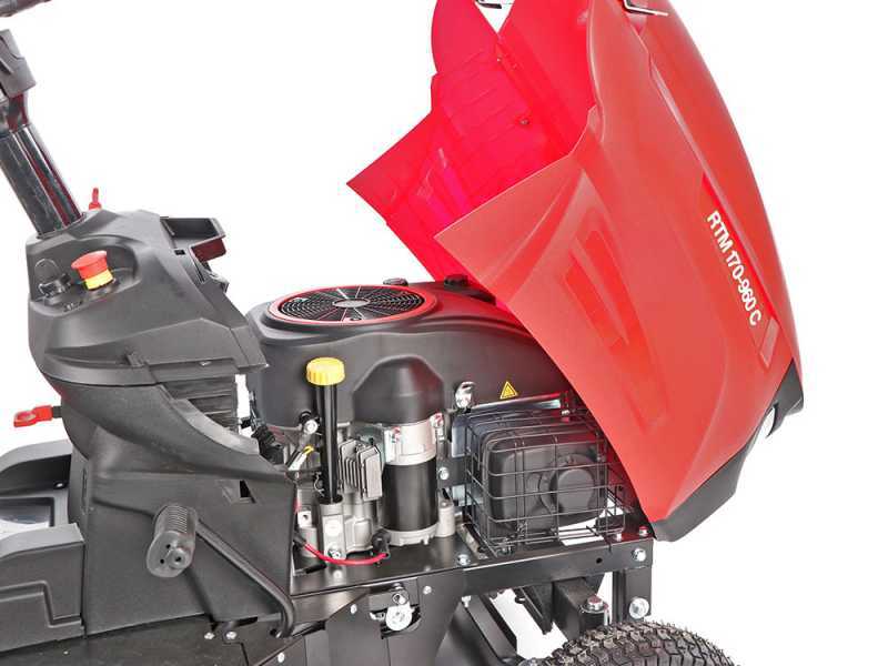 GeoTech-Pro RTM 170-960 C - Riding-on Mower - Mechanical Gearbox - Grass Collector 