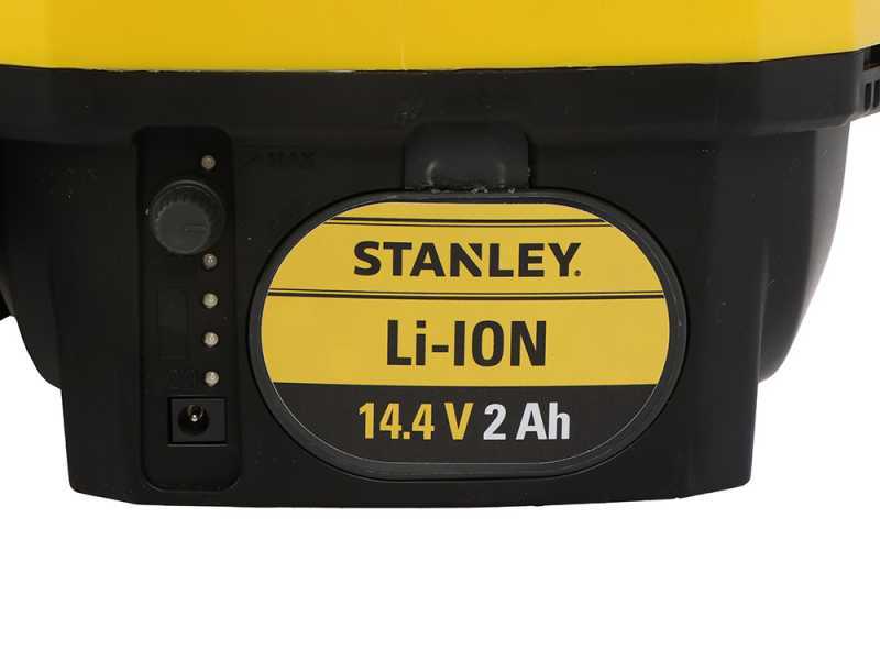 Stanley SXSPBS12E - Battery-powered Backpack Sprayer Pump - 12 Litres - 14,4V - 2Ah