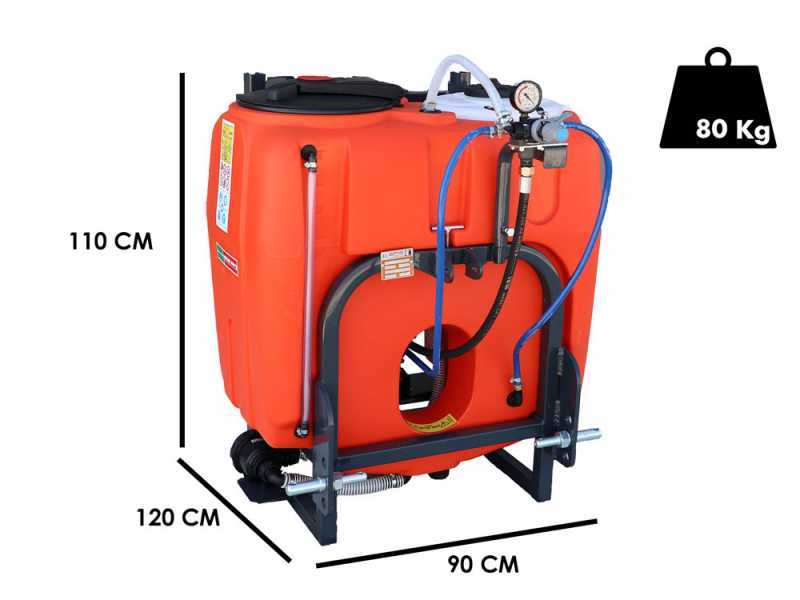 Dal Degan ILEO 200 L - Tractor-mounted sprayer unit - Comet APS 31 pump