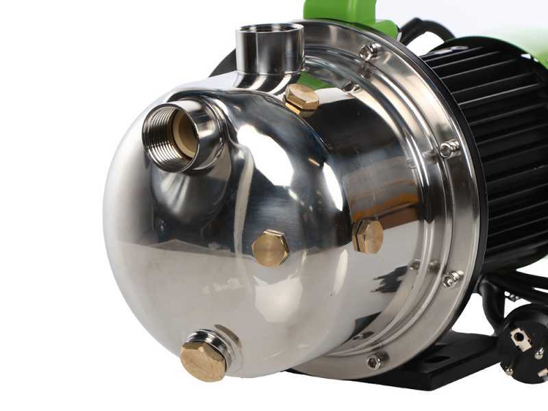 Ribimex PRGJET101I Jet Inox - Electric Self-Priming Garden Pump - 970 W