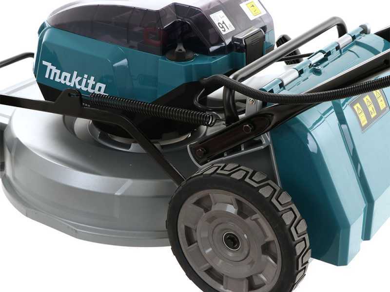 Makita lawn mower with roller deals