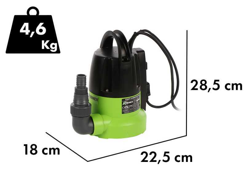 Ribimex PRPVC401SP - Electric Submersible Pump for Clear Waters - 400 W