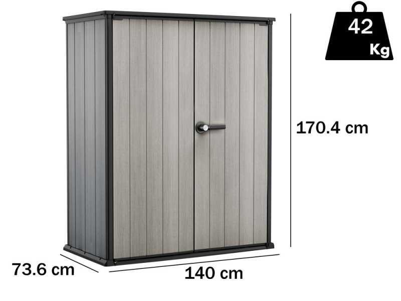Keter High Store - Garden Tool Shed