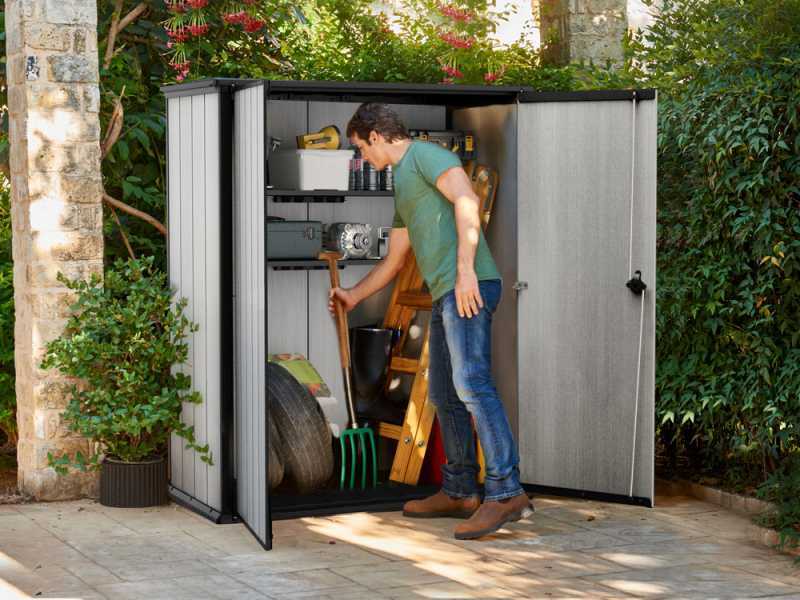 Keter High Store - Garden Tool Shed
