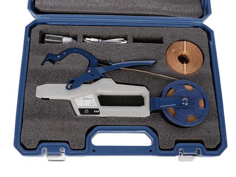 Bullmach Arianna 5-25 - Battery-powered Vineyard Tying Machine - 4.2V 2.5Ah