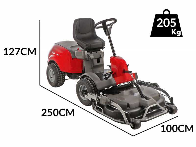 Castelgarden XK 160HD - Riding-on Mower with Front Cutting Deck - Hydrostatic Transmission - Front Mower