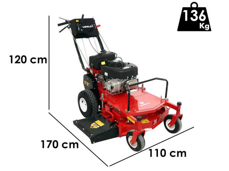 Blue Bird LM 715 PRO -  Petrol Lawn Mower - 71 cm Cutting Width