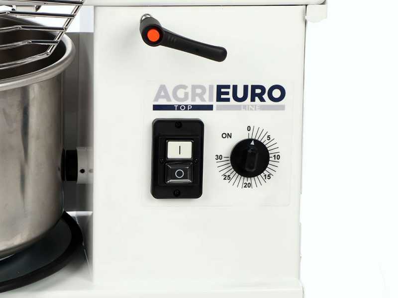 Mixer 500 S Deluxe - Tilting Spiral Mixer - 4 Kg Capacity - Single-Phase