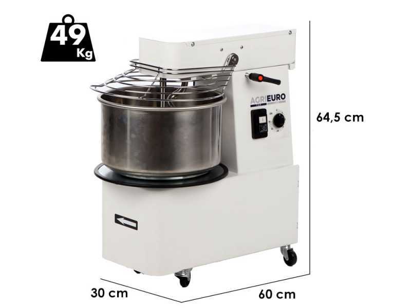 Mixer 500 S Deluxe - Tilting Spiral Mixer - 4 Kg Capacity - Single-Phase