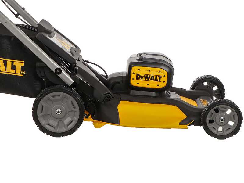Self Propelled Lawn Dewalt 18v Mower DEWALT DCMWP600X2-CA 60V MAX