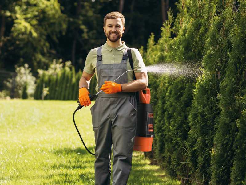 Black &amp; Decker BXSPBS07E - Battery-powered Backpack Sprayer Pump - 7 Litres - 7,2V - 2,6Ah